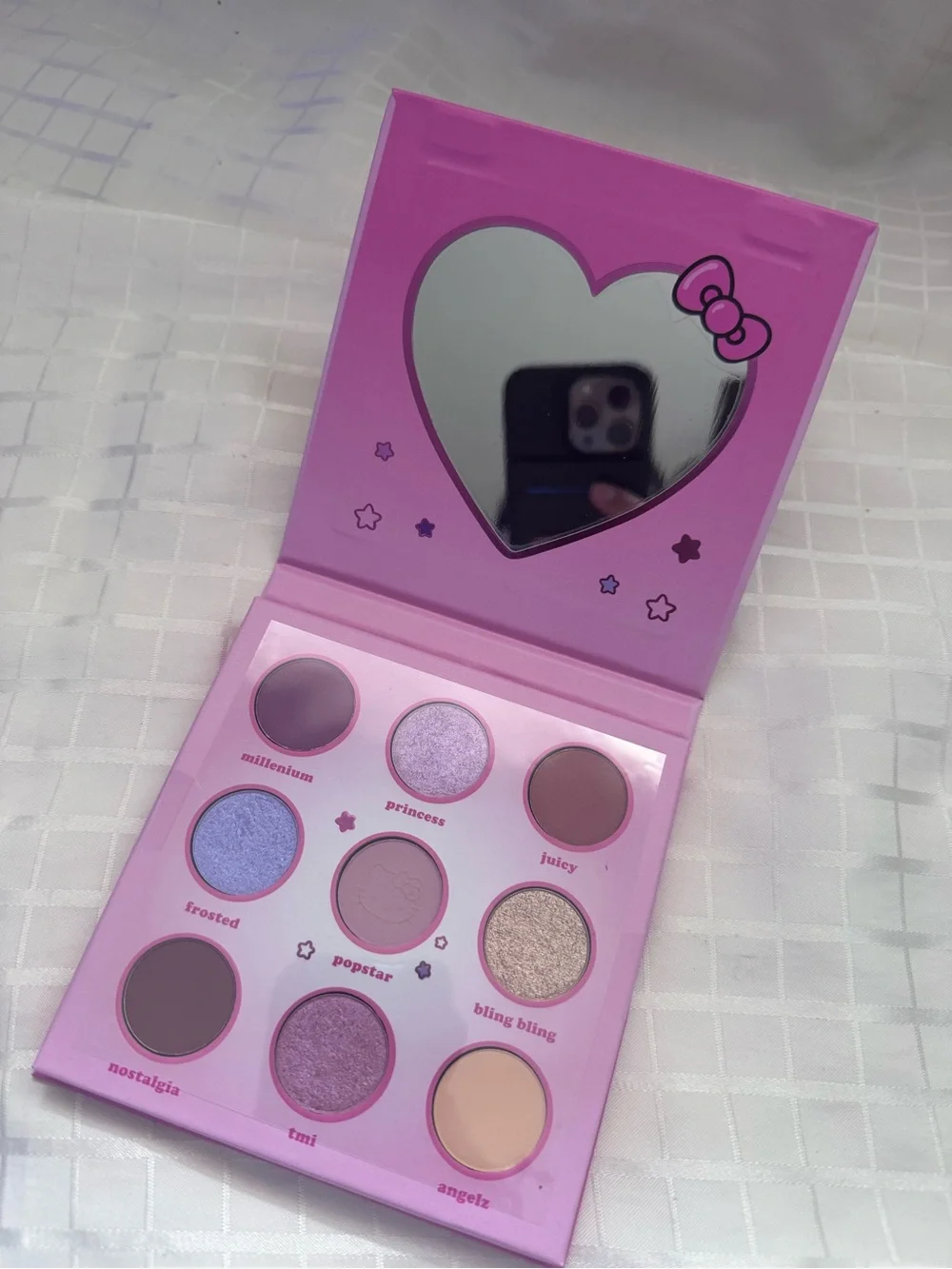 Hello Kitty Angel Baby 9-Color Eyeshadow Palette - Pink